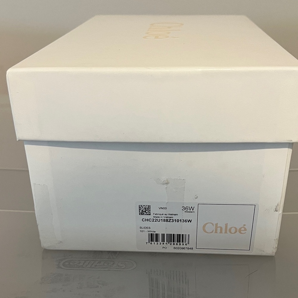 Chloé White Shoe Box